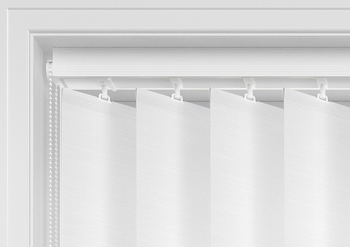 Amalfi, Linen White - Vertical Blind - Image 11